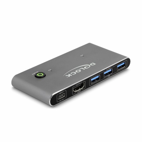 Delock KVM stikalo 2x1 HDMI/USB TipC