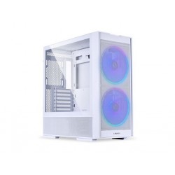 Računalniško ohišje Lian Li LANCOOL 206 Midi-Tower, ATX, steklo, belo