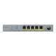 Stikalo (switch) ZYXEL GS1350-6HP 6-port, SFP
