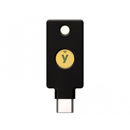 Varnostni ključ Yubico Security Key C NFC, FIDO2 U2F, USB-C, črn