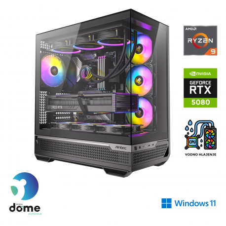 Računalnik ANNI Gamer Elite R9 7900X / RTX 5080 / 64 GB / 2 TB / W11H