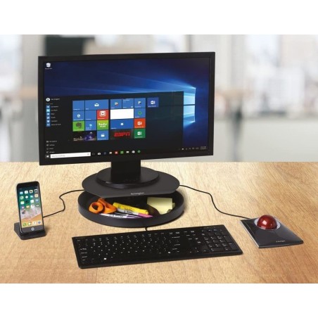 Podstavek za monitor Kensington k52787ww, vrtljiv, črn