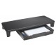 Podstavek za monitor Kensington k55725eu s predalom, črn