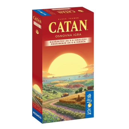 Družabna igra Catan dodatek za 5/6 igralca Osnovna igra