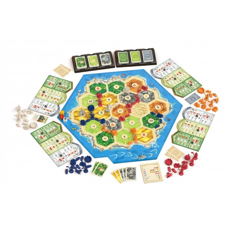 Catan 2025 razširitev Mesta in vitezi