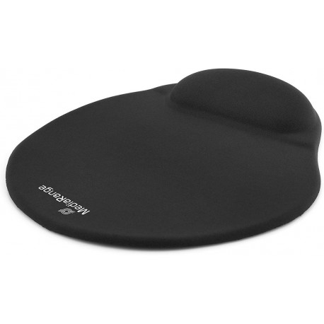 Podloga za miško z gelom MediaRange mros250, črna