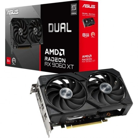Grafična kartica ASUS Dual Radeon RX 9060 XT OC, 8GB GDDR6