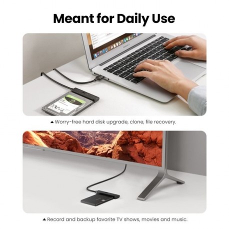 Adapter Ugreen za 2.5 HDD/SSD - SATA III na USB 3.2