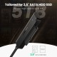 Adapter Ugreen za 2.5 HDD/SSD - SATA III na USB 3.2