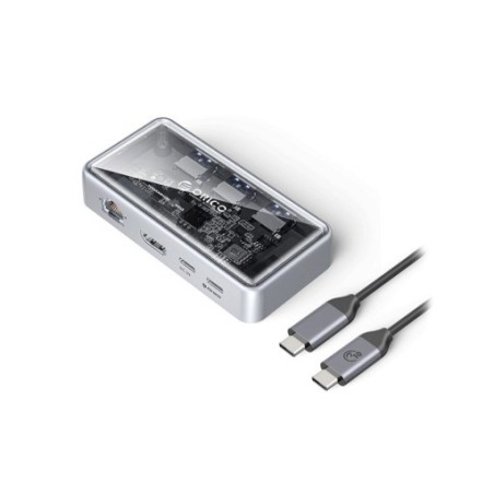Priklopna postaja ORICO TM10-6P, USB-C, 6 v 1 (USB 3.0, HDMI, RJ-45, PD)