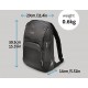 Nahrbtnik za prenosni računalnik Kensington k62591eu, 13,3" , črn