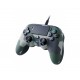 Kontroler Nacon PS4 Wired Compact, camo zelen