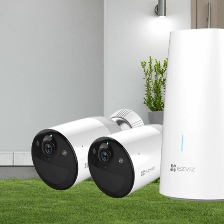 IP kamera EZVIZ BC1-B2, 4.0 MP, brezžični video nadzorni kit z akumulatorjem
