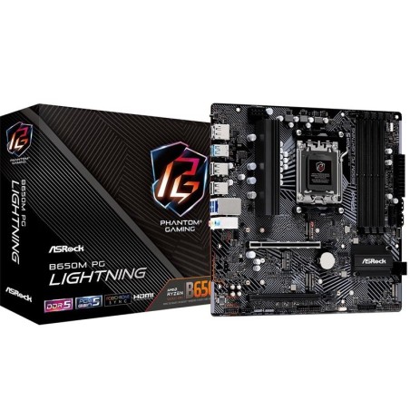 Matična plošča ASROCK B650M PG Lightning AM5, DDR5, mATX