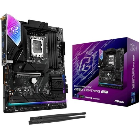 Matična plošča ASROCK B860 Lightning WiFi LGA1851, DDR5, ATX