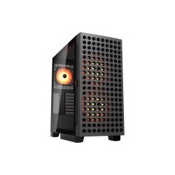 Ohišje COUGAR AIRFACE ECO RGB, Mid Tower, črno