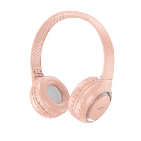 Slušalke MOYE ENYO FOLDABLE, roza