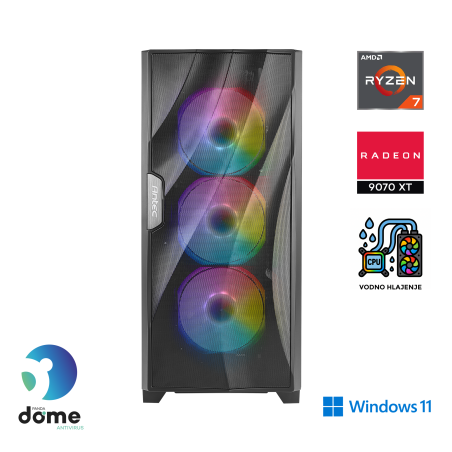 Računalnik ANNI Gamer Extreme R7 9700X / RX 9070 XT / 32 GB / 2 TB / W11H