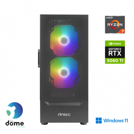 Računalnik ANNI Gamer Advanced R7 5700G / RTX 5060 Ti / 16 GB / 1 TB / W11H