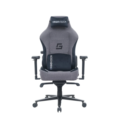 Gaming Stol Ergovision Throne, temno siv