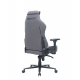 Gaming Stol Ergovision Throne, temno siv