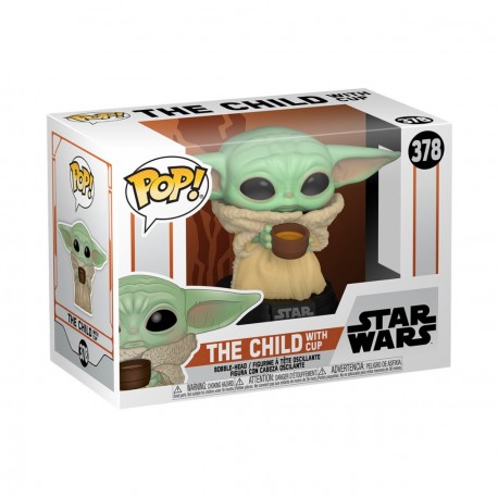 Figura FUNKO POP STAR WARS: MANDALORIAN - THE CHILD W/ CUP