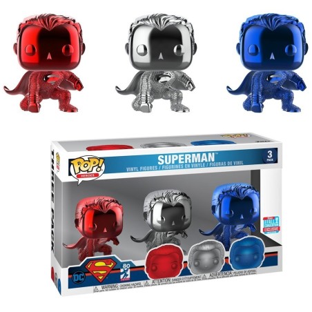 Figura FUNKO POP MOVIES: JUSTICE LEAGUE 3PK SUPERMAN CONVENTION 2018