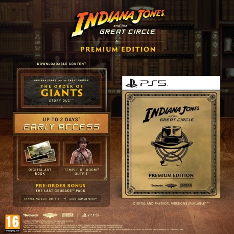Igra Indiana Jones And The Great Circle - Premium Edition (Playstation 5)