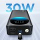 Prenosna baterija Powerbank Joyroom 30.000mAh, 30W, črna, JR-PBF03