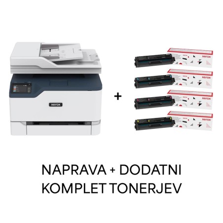 Multifunkcijski tiskalnik XEROX C235DNI + komplet tonerjev