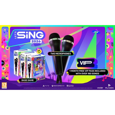 Igra Lets Sing 2026 + 2 Mic Pack (Xbox Series X)
