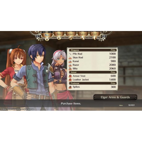 Igra Trails In The Sky 1st Chapter (Nintendo Switch)