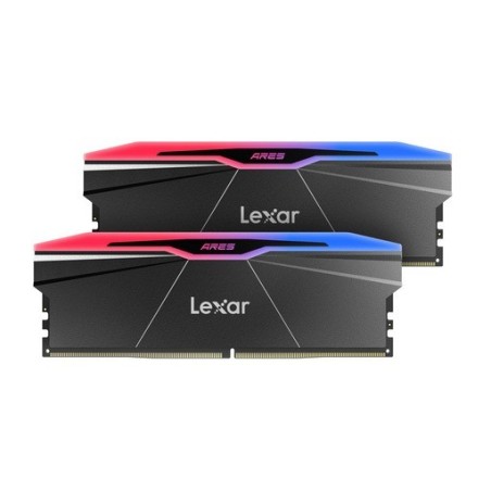 Pomnilnik DDR5 32GB (2x16GB) 6000MHz Lexar ARES RGB XMP, črn