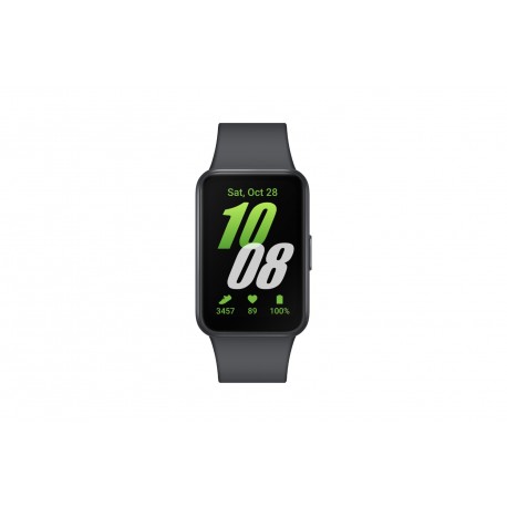 Pametna ura Samsung Galaxy Fit3, siva + pašček temno zelene barve