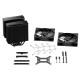 Hladilnik BE QUIET! PURE ROCK PRO 3 (BK042) 2x120mm, 250W, črn
