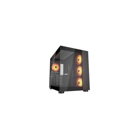 Ohišje COUGAR FV150 RGB, Mid tower, črno