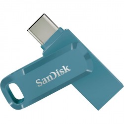 USB ključek 128GB SanDisk Ultra Dual GO, moder