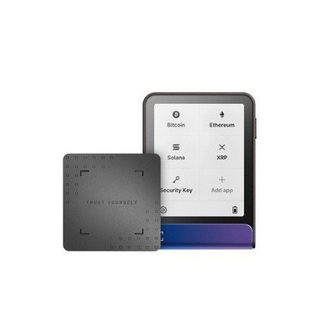 Denarnica za kriptovalute Ledger Flex z Recovery Key, modra