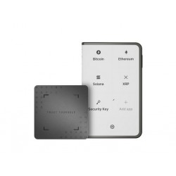 Denarnica za kriptovalute Ledger Stax z Recovery Key, grafitna