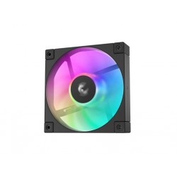 Ventilator za ohišje DeepCool FD12 ARGB PWM 120mm, črn