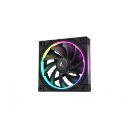Ventilator za ohišje DeepCool FL12 ARGB PWM 120mm, črn