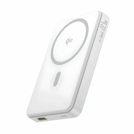 Prenosna baterija Powerbank Baseus Airpow2 Qi2 10.000mAh, magsafe, bela