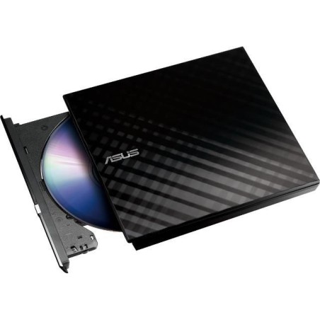 Zunanji DVD zapisovalnik Asus SDRW-08D2S-U LITE/BL slim, črn