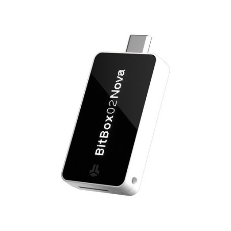 Denarnica za kriptovalute BitBox02 NOVA Bitcoin-only, bela