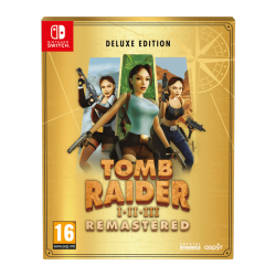Igra Tomb Raider I-III Remastered Starring Lara Croft - Deluxe Edition (Switch)