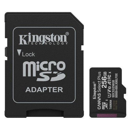 Spominska kartica Kingston Canvas Select Plus microSD 256GB