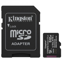 Spominska kartica Kingston Canvas Select Plus microSD 512GB