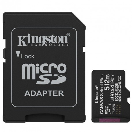 Spominska kartica Kingston Canvas Select Plus microSD 512GB