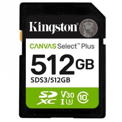 Spominska kartica Kingston Canvas Select Plus SD 512GB