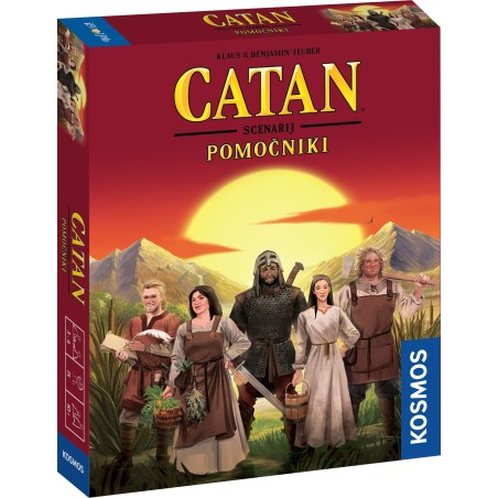 Catan Pomočniki (Helpers) - dodatek osn. igra (SLO)
